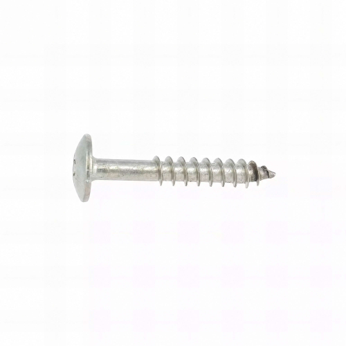 100 Vis Penture Torx acier zingués blanc 7,0 mm