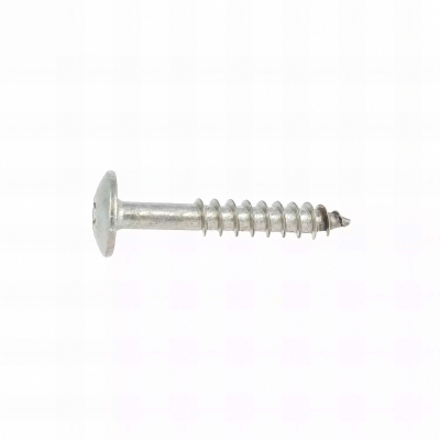 100 Vis Penture Torx acier zingués blanc 7,0 mm