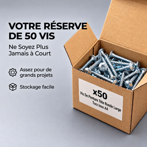 50 Vis Penture Torx Inox A4 7.0 mm
