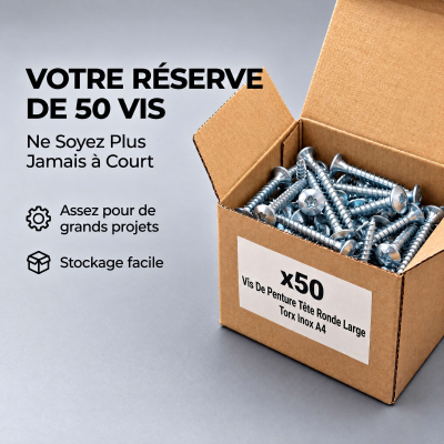 50 Vis Penture Torx Inox A4 7.0 mm