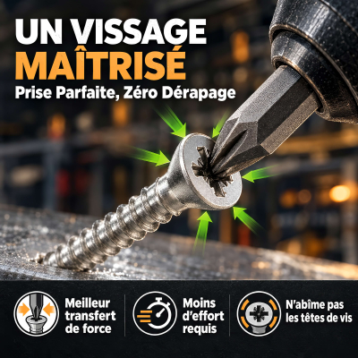 200 Vis tôle tête fraisée pozidriv Inox A2 DIN7982 Diamètre 4,2 mm