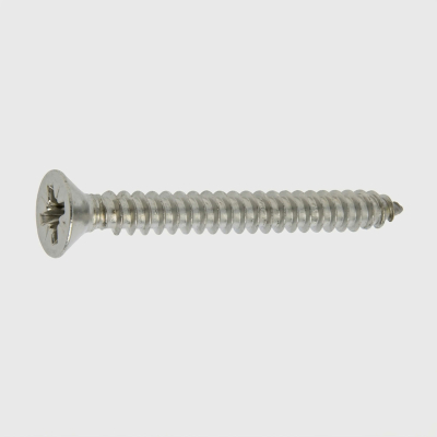 100 Vis tôle tête fraisée pozidriv Inox A4 DIN7982 Longueur 19 mm