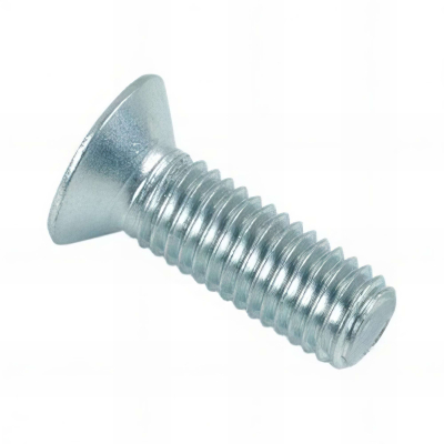 Vis métaux tête fraisée Pozidriv 5 x 80 mm Zinguée - Boite de 200 pcs