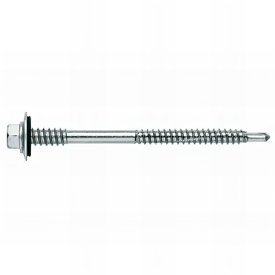 500 vis autoperceuse TH avec rondelle EPDM 5,5 / 6,3 x 82 mm acier zingué pour panneaux sandwich - PS1655082 - Index