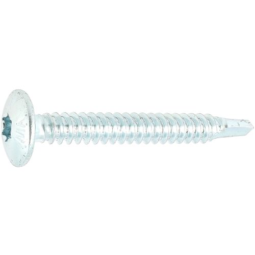 20 Vis Penture Autoperceuse acier zingués blanc 6.3 X 50.8