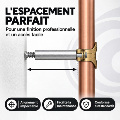Lot de 10 Rallonges Collier Sanitaire - Diamètre 7 mm