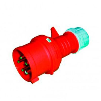 Prise électrique triphasée mâle 400V 16A - EL0006 - Holzprofi