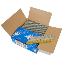 Boîte de 2200 clous, annelés extra galvanisés en bande papier 34° D. 3,1 x 65 mm - Tacwise - 1120