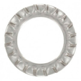 Rondelle denture extérieure M3 mm INOX A2 - Boite de 200 pcs - fixtout REAZ03A2