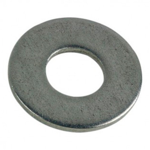 Rondelle plate en acier zingué mm - 10 pièces