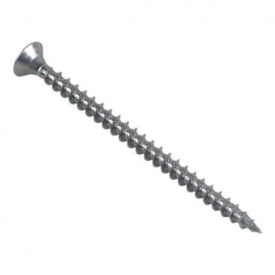 Vis bois tête fraisée Pozidriv 6 x 120 mm INOX A2 - Boite de 100 pcs - Diamwood VAFC06120A2