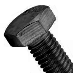 Vis métaux brut tête hexagonale