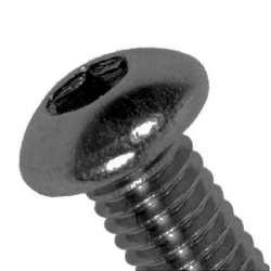 Vis métaux brut tête bombée