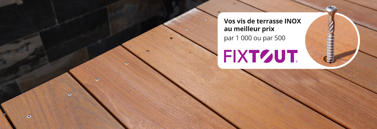 Vis de terrasse INOX