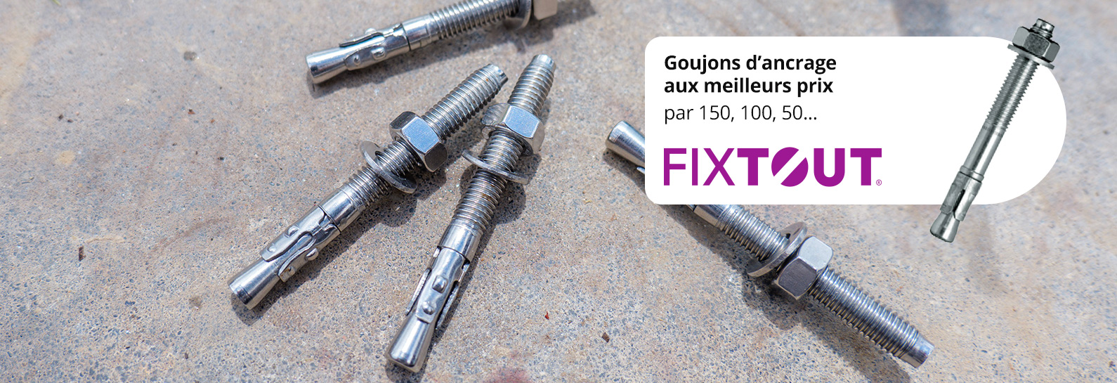 Goujon d'ancrage